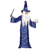 Kinderkostüm Zauberer Robe