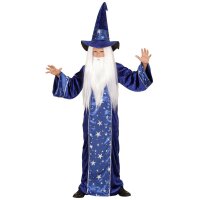 Kinderkostüm Zauberer Robe