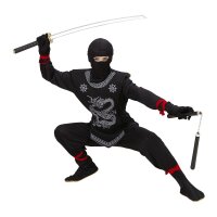 Kinderkostüm Black Ninja