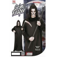 Kostüm Sensenmann Robe mit Kapuze