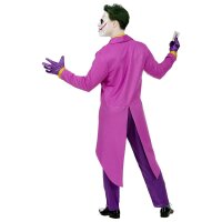 Erwachsenenkostüm Evil Clown Frack lila