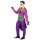 Erwachsenenkostüm Evil Clown Frack lila