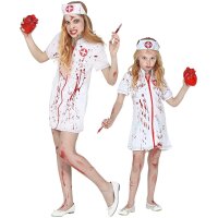 Kinderkostüm Zombie Krankenschwester