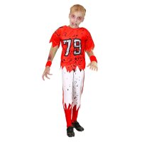Kinderkostüm Zombie American Football