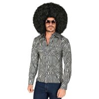 Hemd The 70s Disco Style silber