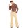 Hose 70er für Herren, beige