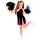 Kinderkostüm Cheerleader Kleid schwarz/pink