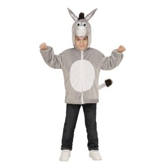 Kinderkostüm Esel Maske, aus Plüsch
