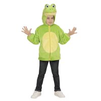 Kinderkostüm Frosch mit Kapuze und Maske