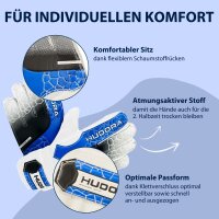 Torwarthandschuhe Blau/Weiß