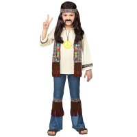 Kinderkostüm Hippie Mann