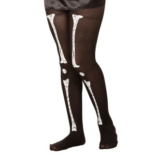 Strumpfhose Skelett