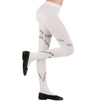Strumpfhose Monsterbraut mit Narben