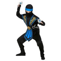 Kinderkostüm Kombat Ninja Set, blau