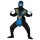 Kinderkostüm Kombat Ninja Set, blau