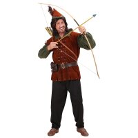 Robin of Sherwood Kasack, Hose, Gürtel, Hut