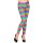 Leggings Regenbogen neon