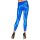 Leggings blau metallic