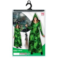Kostüm Waldhexe Kleid mit Kapuze