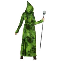 Kostüm Waldhexe Kleid mit Kapuze