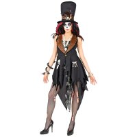 Kostüm Voodoo Priesterin Kleid & Hut