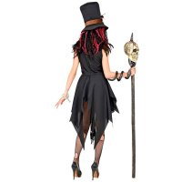 Kostüm Voodoo Priesterin Kleid & Hut