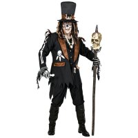 Kostüm Voodoo Priester Mantel & Hut