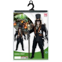 Kostüm Voodoo Priester Mantel & Hut