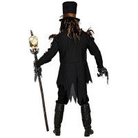 Kostüm Voodoo Priester Mantel & Hut