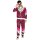 Kostüm Trainingsanzug Tigerprint pink
