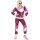Kostüm Trainingsanzug Tigerprint pink
