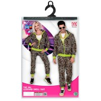 Kostüm Trainingsanzug Leopard