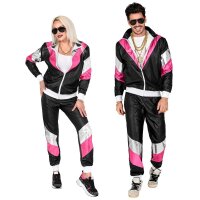 Kostüm Trainingsanzug Lederlook