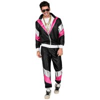 Kostüm Trainingsanzug Lederlook
