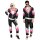 Kostüm Trainingsanzug Lederlook