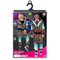 Kostüm Trainingsanzug Animalprint bunt