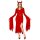 Kostüm Teufel Kleid mit Gürtel und Hörner