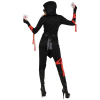 Kostüm Ninja Overall, Maske & Gürtel