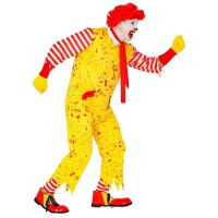 Kostüm Mckiller Clown Overall Strümpfe