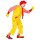 Kostüm Mckiller Clown Overall Strümpfe