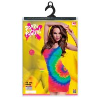 Kostüm Kleid Fashion Neon Tie Dye