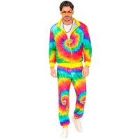 Kostüm Hippie Party Neon Tie-Dye Psychedelic