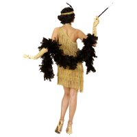 Kostüm Charleston gold, Kleid, Kopfband