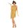 Kostüm Charleston gold, Kleid, Kopfband