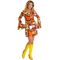 Kostüm 70er Kleid, Tubes