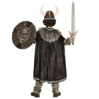 Kinderkostüm Wikinger braun
