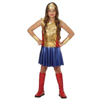 Kinderkostüm Superheldin