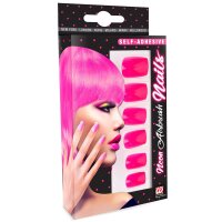 Fingernägel Neon selbstklebend 12er