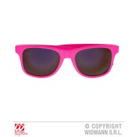 Sonnenbrille 80er Jahre Neon