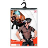 Rocker T-Shirt Kunstleder